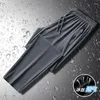 Men's Pants Summer 2024 Nylon Printed Ice Silk Outdoor Sports With Slim Plus Size Sweatpants Stretch Loose Casual