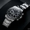 2022 Ny high-end lyx 3A Herrmekanisk klocka Six Needle Calender Waterproof 904L Steel Belt Mechanical Watches305T