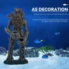 Modèles d'ornements d'aquarium, fournitures de Statue, figurine en résine, décor de paysage Treeman 240226