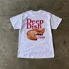 メンズTシャツヴィンテージハラジュクコットンルースTシャツストリート夏の手紙短袖カジュアルヒップホップ女性Y2K衣料品