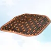 Car Seat Covers Wooden Beaded Cover Massaging Cool Cushion For Truck Breathable Mat Office Chair ( Color )