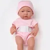 35 CM 14 inch Babypoppen Leuke Zachte Siliconen Baby Reborn Baby Pop Speelgoed Voor Kinderen Meisjes Geschenken Levensechte Full Body Meisje Poppen 240223