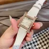 Aijia Mars Diamond مربع مربع Quartz Watch Watch عصري ومتعدد الاستخدامات
