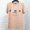 Women's Blouses Shirts Baman Summer Designer T-shirt High-end fashion Street Harajuku hot gold button crewneck pure cotton 240229