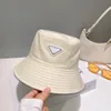 Luksusowe rybakowe czapki projektant Hats Pra DDA Re-Nylon Bucket Hat Summer Sunshade Sun Sun Bealica dla mężczyzn Kobiet Najwyższej jakości