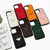 Designer Fashion Leather Phone Cases For iPhone 15 Pro Max 14 13 12 11 XR L Letter Brown Yellow Black Floral Back Cover Luxury Mobile Shell Full coverage Protection Case