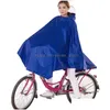 Impermeables Bicicleta Adt Impermeable Montar Tamaño Grande-Grande Espesado Soltero Hombres y Mujeres Moda A prueba de lluvia A prueba de viento Oxford Paño Drop DHVBY