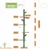 Scratchers Adjustable 239275cm Height Cactus Cat Tree Scratching Post Cat Scratcher Tall Cat Climbing Tree Kittens Jumping Frames Cat Toy