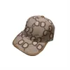 Brim Hats Mens Designer Women Baseball Letter Druku