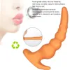 Big long butt plug anal dildo anus masturbator dilator prostate massager erotic sex toys for men woman gay adult 18 240227