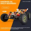 Cars Top WLtoys 144010V8 2.4G Racing RC Car 70 км/ч Бесщеточный двигатель 4WD Высокоскоростной OffRoad Drift RC Toys для детей и взрослых Подарок