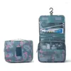 Storage Bags Waterproof Bathroom Makeup Organizer Hook Rangement Women's Cosmetic Bag For Portable Travel Toilet Wash