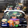 Set Aphmau Liberding Set Single Twin Full Full Queen King Size Kawaii Aphmau Bed Set Aldult Kid Bedroom Duvetcover Set 3D Anime 036 Rideaux transparents