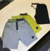 Herr shorts strand 2023 sommar shorts mens korta byxor mode som kör lös snabb torrtvättprocess av rent tyg trendiga casual ins stenar 645ess Q240229