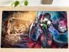 Almofadas YuGiOh Table Playmat Diabellestarr the Dark Witch TCG CCG Mat Trading Card Game Mat Mouse Pad Gaming Play Mat 60x35cm