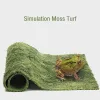 Wystrój gad DIY Symulacja Moss Turf Lawn Gad Terrarium Decor Bedding Podłoże sztuczna trawa mata jaszczurka wąż