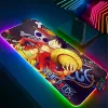 パッドRazer One Peic RGB XXL Mouse Pad Gaming Computer Large MousePadバックライトLEDライトゲーマーカラフルグロー90x40キーボードPCデスクマット