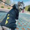 Raincoats Dog Raincoat Waterproof Clothing for Dog Jumpsuit Corgi Golden Retriever Labrador Siberian Husky Large Big Dog Clothes Dropship