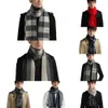 Classique polyvalent marque de luxe cadeaux de créateurs foulards classique affaires écharpe hommes cachemire hiver chaud Vintage châle longue enveloppe 11QYJ2