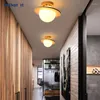 Kroonluchters Modern Creatief Hout LED Gangpadverlichting Voor Woonkamer Studeerkamer Slaapkamer Gang Zolder Home Deco Ballampen Binnenverlichtingsarmaturen