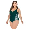 Swim wear Sexy Leopard Large Plus Size 5XL Swimwear Women One Piece Swimsuit For Fat Lady Beach Bathing Swiming Suits Biquini Female 240229