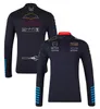 2024 Nieuw seizoen F1 Formule 1 Team Soft Shell Vest Coat Winddichte warme jas racepak groot formaat