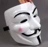 Maski imprezowe v for vendetta maski anonimowy facet Fawkes Fancy Dress Adult Costume Akcesorium Plastikowa impreza Cosplay Maski 4733218