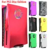 Coques façades pour PS5 Disc Edition remplacement anti-rayures housse de protection anti-poussière coque rigide pour étui PS5 accessoires de jeu