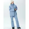 Ensembles Ski Suit Femmes Hommes Ski À Capuche Ski Snowboard Costume Mâle Femelle Hiver Chaud En Plein Air Imperméable Coupe-Vent Ski Veste Et Pantalon