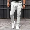 Pantalons pour hommes 2024 Mode Hip Hop Double Fermeture à glissière Quatre saisons Pur Coton Casual Sports Street Haute Qualité Straig