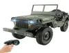 110 RC 24G Remote Control Jeep Simulation FourWheel Drive OffRoad Military Climbing Car Diecast LED 4WD Vehicle Toys5124359