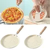 Pans Frying Cooking Pancake Pan Aluminum Alloy Coated Nonstick Flat Base Stone Pot Baking Stove Induction Cooker Saucepan