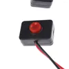 Smart Home Control 2st Lime Base Push Button Action Wired Switch DC 12V 2AA Dhesive For Car