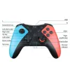 Gamepads controlador sem fio compatível nintendo ns switch pro/oled/lite console suporte bluetooth gamepad joystick para pc/android