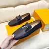 Men Designer Loafers Shoes Italian Classics Gold Moccasins Dress Shoes Black White Genuine Leather Office Wedding Walk drive Shoes Size 38-46