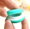 Boîte à bijoux macaron couleur bonbon, emballage pour boucles d'oreilles, bague, collier, pendentif, mini emballage de bijoux cosmétiques, vente en gros, livraison gratuite 2024229