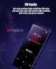 연주자 Ruizu D02 스피커와 함께하는 MP3 플레이어 스피커 무한 뮤직 비디오 플레이어 8G 16G Walkman 지원 FM 음성 레코더 eBook TF 카드