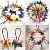 Porte-clés Lanyards Véritable peau de mouton en cuir sac de cheval charme porte-clés de haute qualité pendentif de poney classique ornement de sac à main fabriqué à la main DHTHM