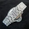 Montres New Hollow Mechanical Watch Top Luxury Diamond Silver Automatics Automaties Fashion Hip Hop haut de gouttes Horloge imperméable