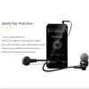 Écouteurs Awei Es10ty Casques filants Écouteurs de basses Super-Bass Metal 3,5 mm Écouteur stéréo Casse intérieure avec micro pour l'iPhone Samsung Phones