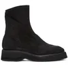 Boots Super Warm Men's Plush Winter Real Leather High End Trendy Snow Riding Mature Man Casual Black Shoes US 6-10