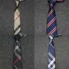 Designer Veelzijdige klassieke stropdas Jacquard Klassiek geweven handgemaakte stropdas voor heren Bruiloft Casual en zakelijk Luxe merk 1G53K
