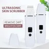 Ultrasone reiniger Apparaat EMS Huid Scrubber Mee-eter Verwijderen Poriën Diepe Reiniging Peeling Sholve Care Face Lifting 240226