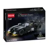 Blocchi Batmobile Building Block Model 7105 7115 7147 JES Block Puzzle Assemblaggio giocattolo a pellet piccolo T240229