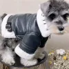 Ensembles veste chaude pour chien, manteau d'hiver pour chien, coupe-vent et imperméable pour chiot, veste en cuir Cool pour chien, vêtements pour Chihuahua