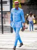 Костюмы Thorndike Latest Affrica Классический пиджак и брюки Дизайн Костюмы для свадьбы Slim Fit Формальный комплект Мужской смокинг для жениха Костюм для выпускного вечера Homme
