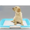 Boxes Tragbare Hundetrainingstoilette für Innenhunde, Töpfchen, Haustiertoilette für kleine Hunde, Katzen, Katzentoilette, Welpen-Pad-Halter, Tablett, Haustierbedarf