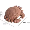 Tea Pets Ceremony Accessories Chinese Crafts Creative Crab Integrated Filter Leakage Purple Sand Pet Ornaments