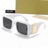 Designer-Herren-Sonnenbrille mit großen Buchstaben, Sonnenbrille für Damen, Sommer-Sonnenbrille, klassische Lady Adumbral Beach Shades-Brille