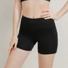 Shorts actifs 7 couleurs courts de yoga court auto-culture nylon s / m / l / xl / xxl sport ultra forte élasticité haute taille fitness